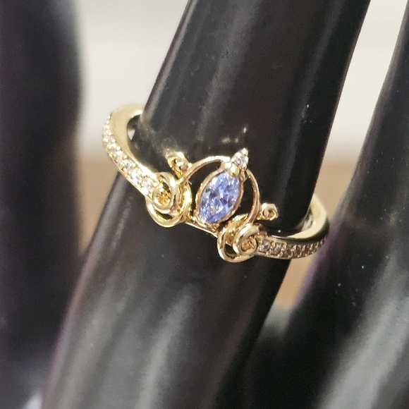 Authentic Pandora Disney Cinderella's Carriage Ring - Picture 2 of 5